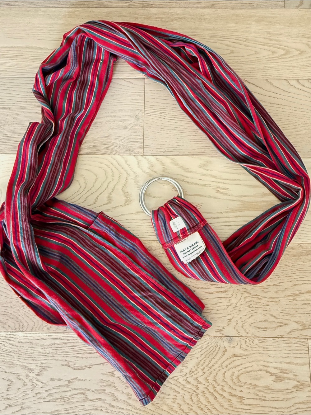 Maya Wrap Baby Multicolor Cotton Ring Sling Babywearing